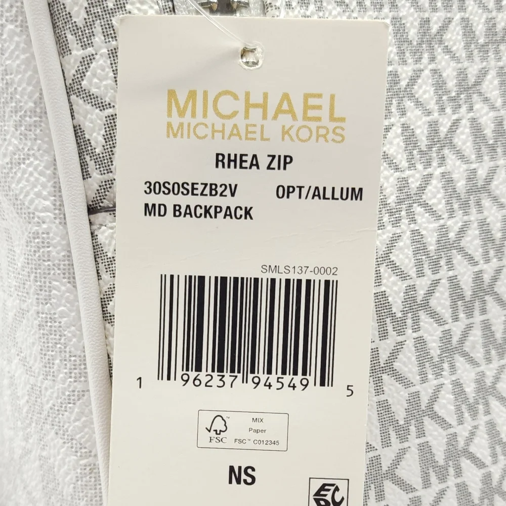 Michael Kors Rhea Medium Color-Block Backpack - Picture 5 of 5